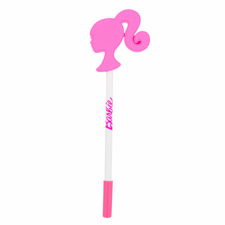 Barbie Logo Pen with Silhouette Topper